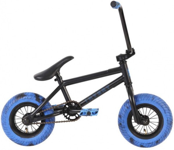 Mini BMX 10 Zoll 11 cm Junior Felgenbremse Schwarz/Blau