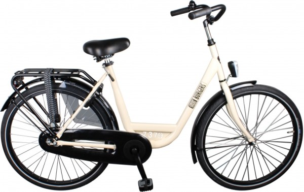 stadsfiets 26 Zoll 48 cm Damen 3G Rücktrittbremse Creme