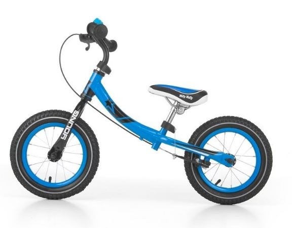 loopfiets Young 12 Zoll Junior Felgenbremse Blau