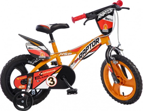 Raptor 16 Zoll 27 cm Jungen Felgenbremse Orange