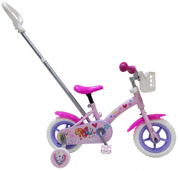 Volare Kinderfahhrad für Mädchen Minnie Mouse 10 Zoll 18 cm Über Treppen Rosa 