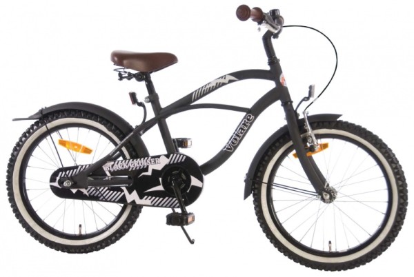 Black Cruiser 18 Zoll 28 cm Jungen Rücktrittbremse Schwarz